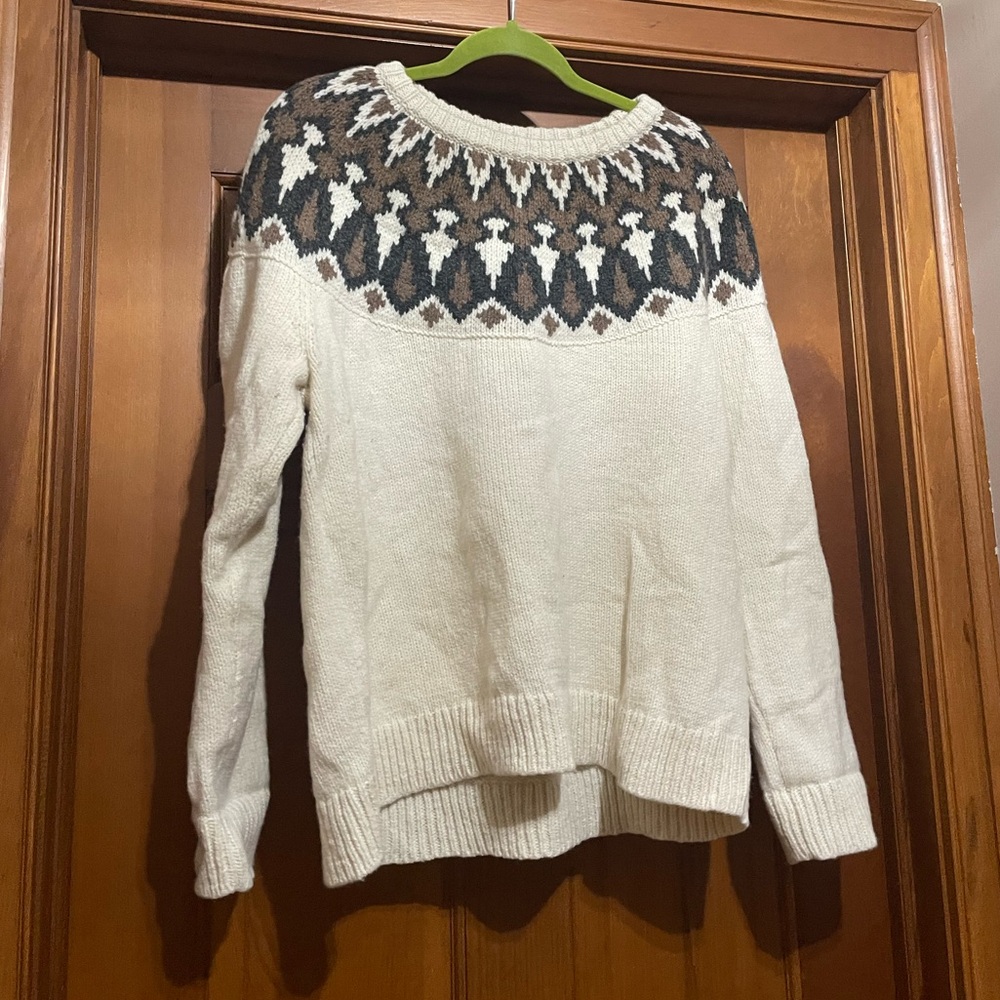 🐠Womens Classic Ragg wool crew sweater🐠 - Picture 2 of 6